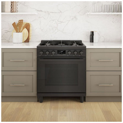 800 Series, Gas Freestanding Ranges, 30'', Black Stainless Steel HGS8045UC