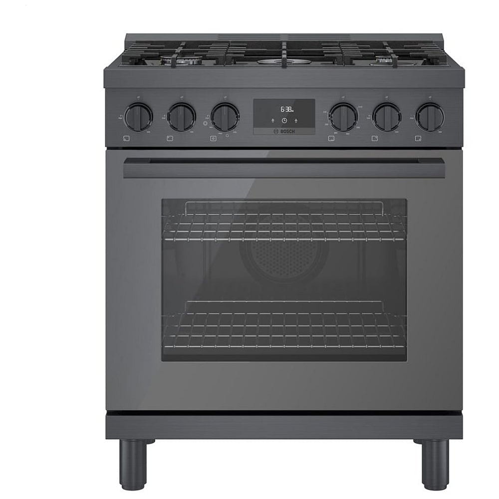 800 Series, Gas Freestanding Ranges, 30'', Black Stainless Steel HGS8045UC