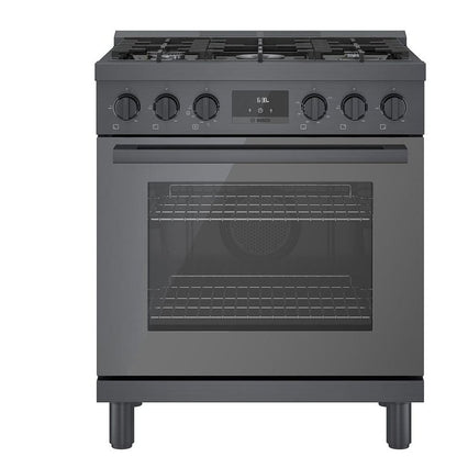 800 Series, Gas Freestanding Ranges, 30'', Black Stainless Steel HGS8045UC