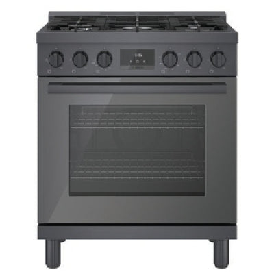 800 Series, Gas Freestanding Ranges, 30'', Black Stainless Steel HGS8045UC
