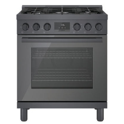 800 Series, Gas Freestanding Ranges, 30'', Black Stainless Steel HGS8045UC