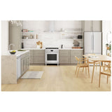 Bosch 800 Series HGS8055UC Gas Range, 3.7 cu. ft. Capacity, 30 inch Exterior Width, Manual Clean, Convection, 5 Burners, 18,000 BTU Highest Burner, Stainless Steel colour