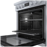 Bosch 800 Series HGS8055UC Gas Range, 3.7 cu. ft. Capacity, 30 inch Exterior Width, Manual Clean, Convection, 5 Burners, 18,000 BTU Highest Burner, Stainless Steel colour