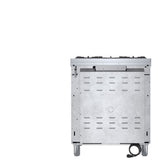 Bosch 800 Series HGS8055UC Gas Range, 3.7 cu. ft. Capacity, 30 inch Exterior Width, Manual Clean, Convection, 5 Burners, 18,000 BTU Highest Burner, Stainless Steel colour