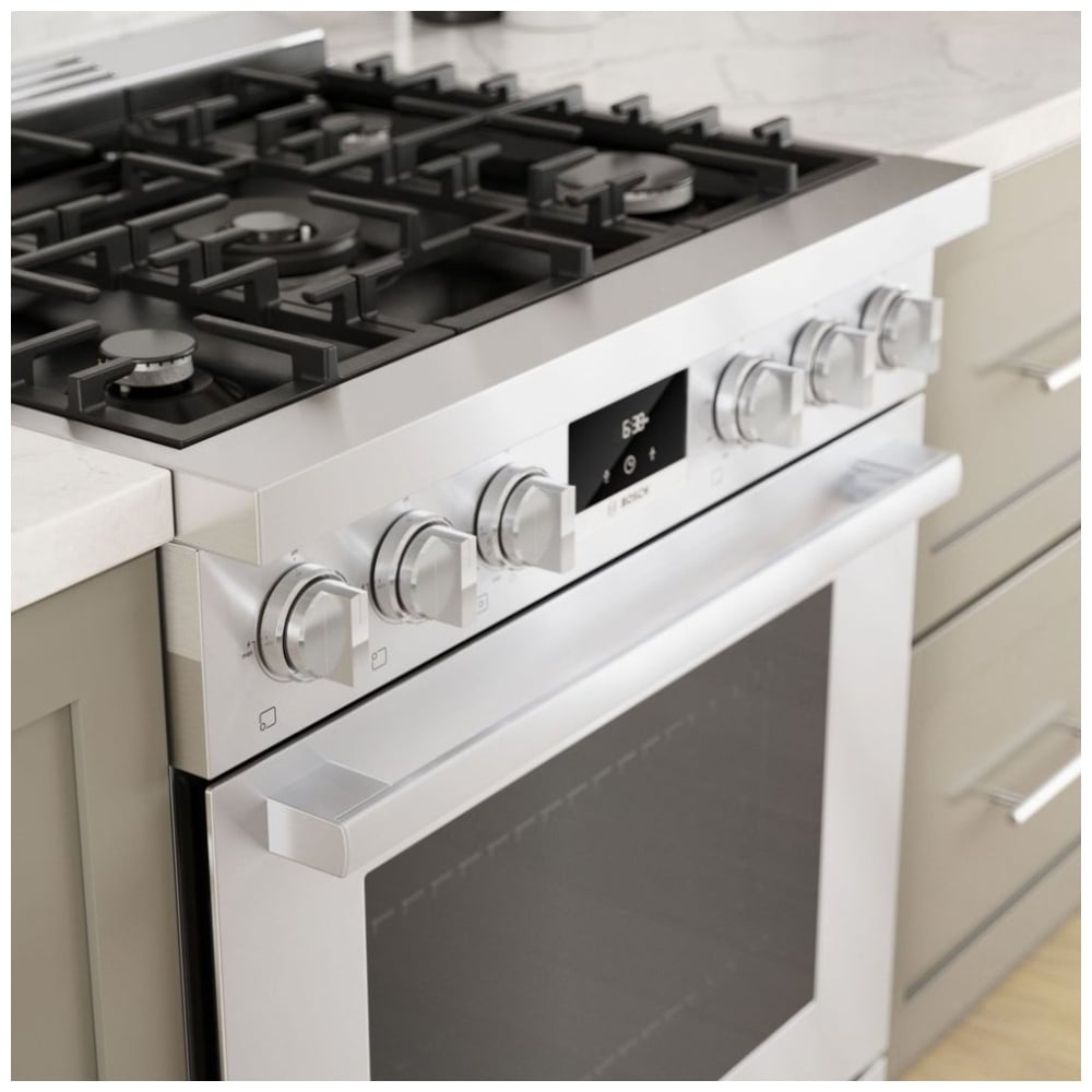 800 Series, Gas Freestanding Ranges, 30'', Stainless Steel HGS8055UC