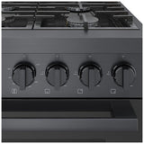Bosch 800 Series HGS8645UC Gas Range, 3.5 cu. ft. Capacity, 36 inch Exterior Width, Manual Clean, Convection, 6 Burners, 18,000 BTU Highest Burner, Black Stainless Steel colour
