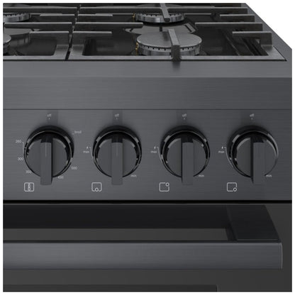 800 Series, Gas Freestanding Ranges, 36", Black Stainless Steel HGS8645UC