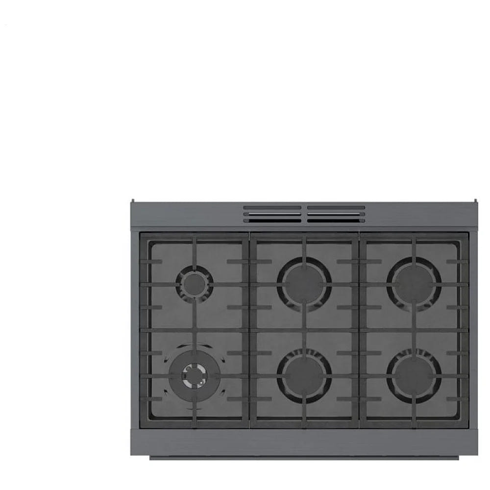 800 Series, Gas Freestanding Ranges, 36'', Black Stainless Steel HGS8645UC