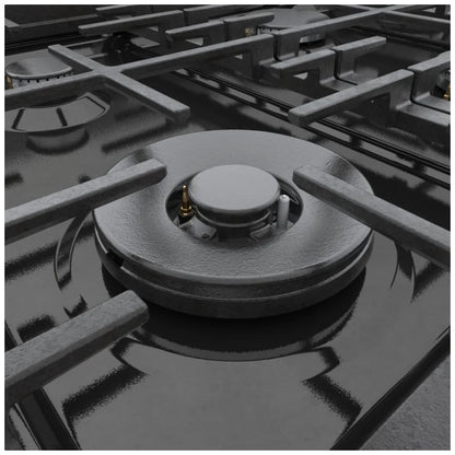 800 Series, Gas Freestanding Ranges, 36'', Black Stainless Steel HGS8645UC