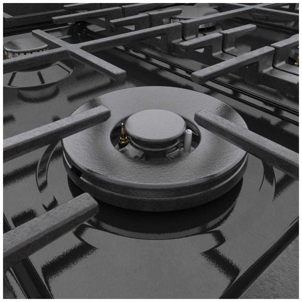 800 Series, Gas Freestanding Ranges, 36", Black Stainless Steel HGS8645UC