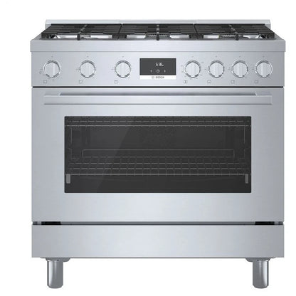 800 Series, Gas Freestanding Ranges, 36'', Stainless Steel HGS8655UC