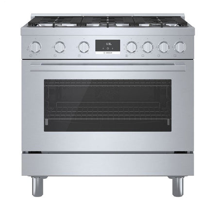 800 Series, Gas Freestanding Ranges, 36'', Stainless Steel HGS8655UC