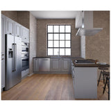 Bosch 800 Series HIB82651UC Range Hood, 42 inch Exterior Width, Island, 600 CFM, Halogen , Aluminum Mesh Filter, Stainless Steel colour