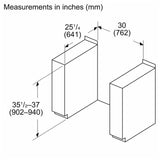 Bosch 500 Series HIF5050MC Induction Range, 5.8 cu. ft. Capacity, 30 inch Exterior Width, True Convection, 4 Burners, Storage Drawer, Air Fry, Steam & Self Clean, Double Oven, 3,500 W Highest Element, Stainless Steel colour