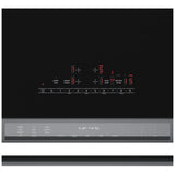 Bosch 800 Series HII8047C Induction Range, 4.6 cu. ft. Capacity, 30 inch Exterior Width, True Convection, 4 Burners, Warming Drawer, Self Clean, 3,700 W Highest Element, Black Stainless Steel colour