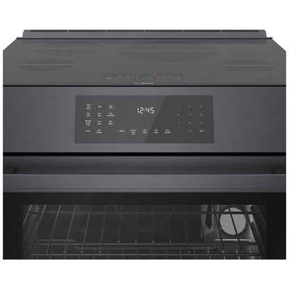 800 Series Induction Slide-in Range, Black Stainless Steel HII8047C