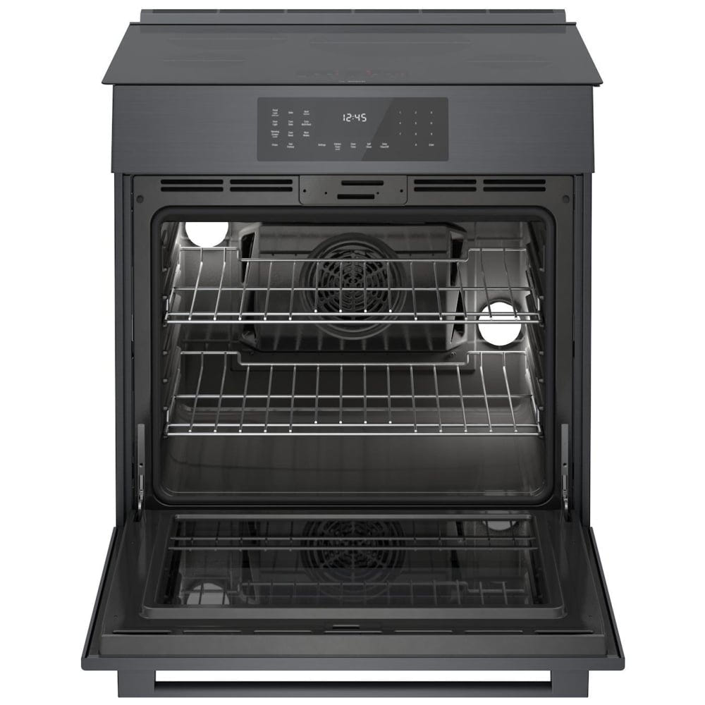 800 Series Induction Slide-in Range, Black Stainless Steel HII8047C