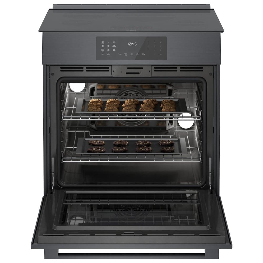 800 Series Induction Slide-in Range, Black Stainless Steel HII8047C