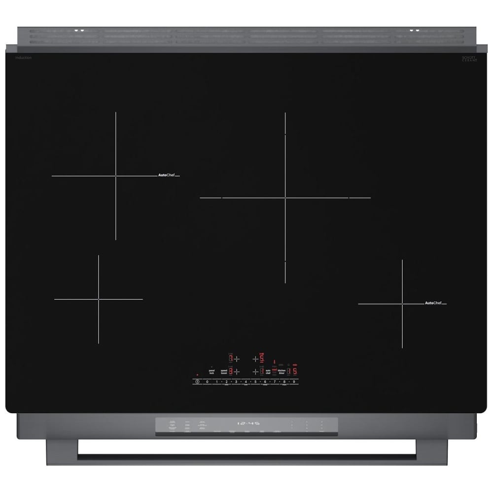 800 Series Induction Slide-in Range, Black Stainless Steel HII8047C
