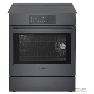 800 Series Induction Slide-in Range, Black Stainless Steel HII8047C