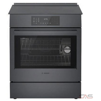 800 Series Induction Slide-in Range, Black Stainless Steel HII8047C