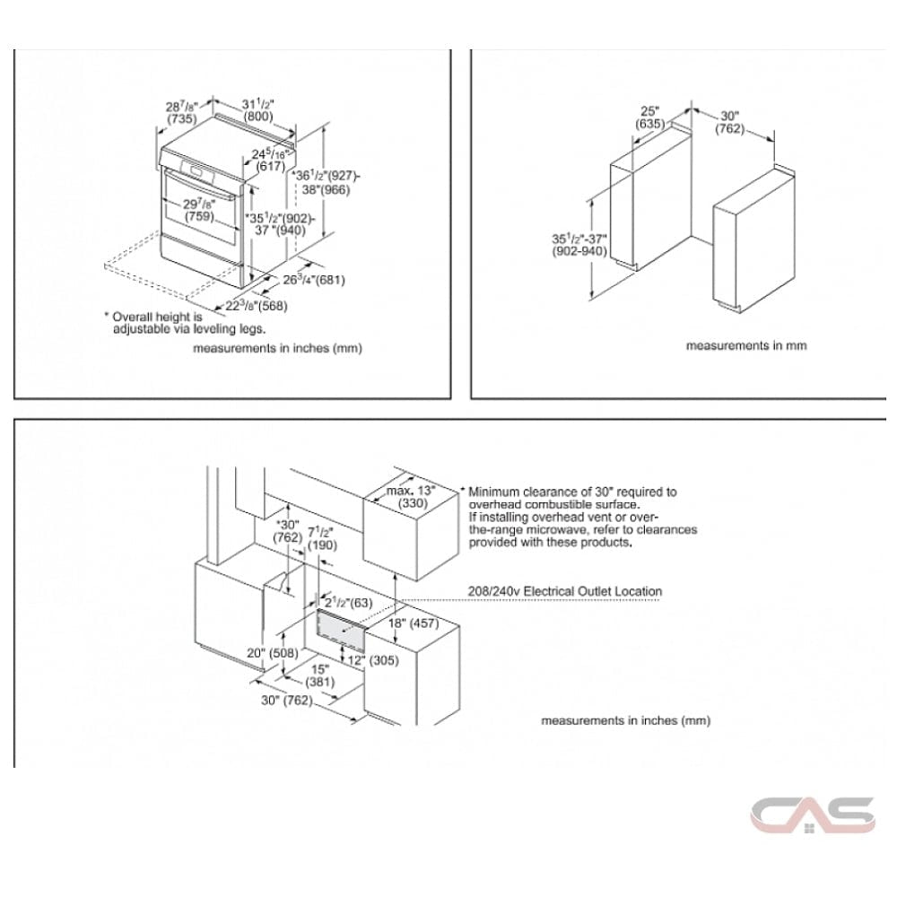 800 Series Induction Slide-in Range, Black Stainless Steel HII8047C