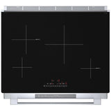 Bosch 800 Series HII8057C Induction Range, 4.6 cu. ft. Capacity, 30 inch Exterior Width, True Convection, 4 Burners, Warming Drawer, Self Clean, 3,700 W Highest Element, Stainless Steel colour
