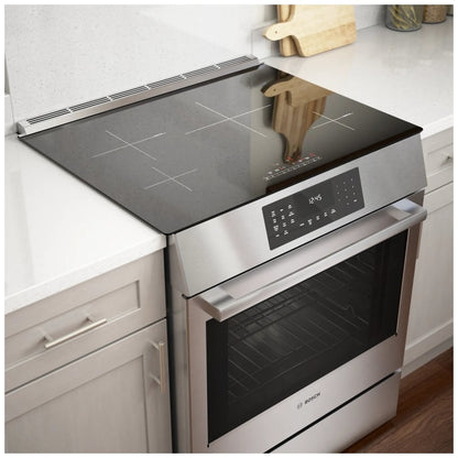 800 Series Induction Slide-in Range, Stainless Steel HII8057C