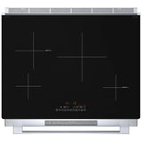 Bosch 800 Series HII8057C Induction Range, 4.6 cu. ft. Capacity, 30 inch Exterior Width, True Convection, 4 Burners, Warming Drawer, Self Clean, 3,700 W Highest Element, Stainless Steel colour