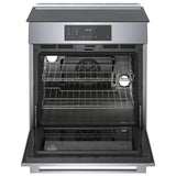Bosch 800 Series HII8057C Induction Range, 4.6 cu. ft. Capacity, 30 inch Exterior Width, True Convection, 4 Burners, Warming Drawer, Self Clean, 3,700 W Highest Element, Stainless Steel colour