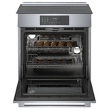 Bosch 800 Series HII8057C Induction Range, 4.6 cu. ft. Capacity, 30 inch Exterior Width, True Convection, 4 Burners, Warming Drawer, Self Clean, 3,700 W Highest Element, Stainless Steel colour