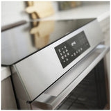 Bosch 800 Series HII8057C Induction Range, 4.6 cu. ft. Capacity, 30 inch Exterior Width, True Convection, 4 Burners, Warming Drawer, Self Clean, 3,700 W Highest Element, Stainless Steel colour