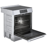 Bosch 800 Series HII8057C Induction Range, 4.6 cu. ft. Capacity, 30 inch Exterior Width, True Convection, 4 Burners, Warming Drawer, Self Clean, 3,700 W Highest Element, Stainless Steel colour