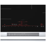 Bosch Benchmark Series HIIP057C Induction Range, 4.6 cu. ft. Capacity, 30 inch Exterior Width, True Convection, 4 Burners, Warming Drawer, Self Clean, 3,700 W Highest Element, Stainless Steel colour