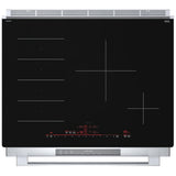 Bosch Benchmark Series HIIP057C Induction Range, 4.6 cu. ft. Capacity, 30 inch Exterior Width, True Convection, 4 Burners, Warming Drawer, Self Clean, 3,700 W Highest Element, Stainless Steel colour