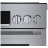 Bosch 800 Series HIS8055C Induction Range, 3.9 cu. ft. Capacity, 30 inch Exterior Width, True Convection, 4 Burners, Air Fry, Manual Clean, 3,700 W Highest Element, Stainless Steel colour