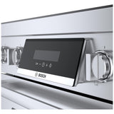 Bosch 800 Series HIS8055C Induction Range, 3.9 cu. ft. Capacity, 30 inch Exterior Width, True Convection, 4 Burners, Air Fry, Manual Clean, 3,700 W Highest Element, Stainless Steel colour