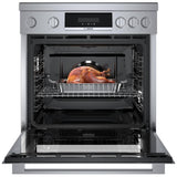 Bosch 800 Series HIS8055C Induction Range, 3.9 cu. ft. Capacity, 30 inch Exterior Width, True Convection, 4 Burners, Air Fry, Manual Clean, 3,700 W Highest Element, Stainless Steel colour