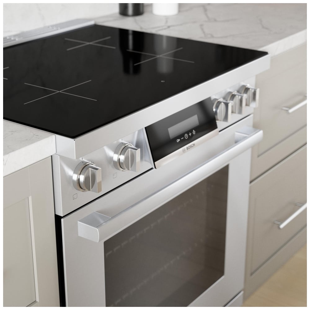 800 Series, Induction freestanding ranges, Stainless Steel HIS8055C