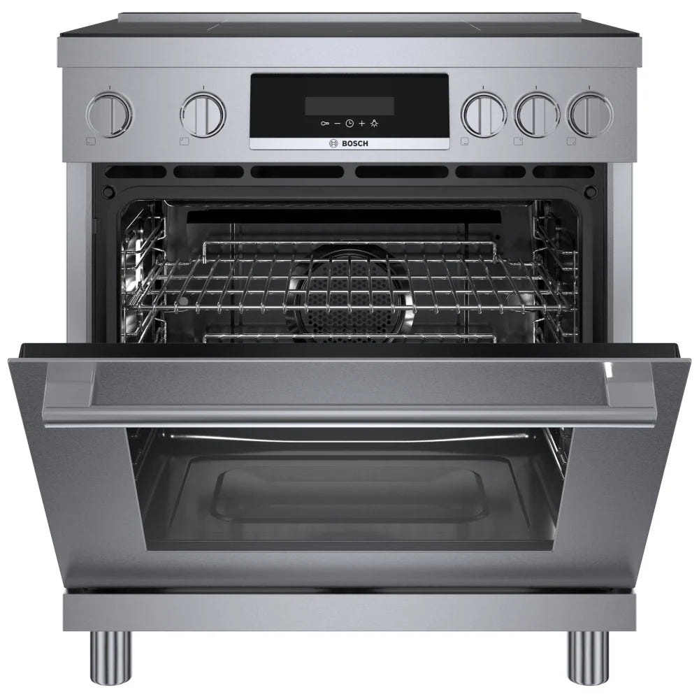 800 Series, Induction freestanding ranges, Stainless Steel HIS8055C