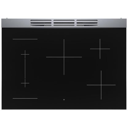 800 Series, Induction Freestanding Ranges, Stainless Steel HIS8655C