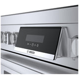 Bosch 800 Series HIS8655C Induction Range, 3.7 cu. ft. Capacity, 36 inch Exterior Width, True Convection, 5 Burners, Manual Clean, 5,500 W Highest Element, Stainless Steel colour
