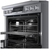 Bosch 800 Series HIS8655C Induction Range, 3.7 cu. ft. Capacity, 36 inch Exterior Width, True Convection, 5 Burners, Manual Clean, 5,500 W Highest Element, Stainless Steel colour