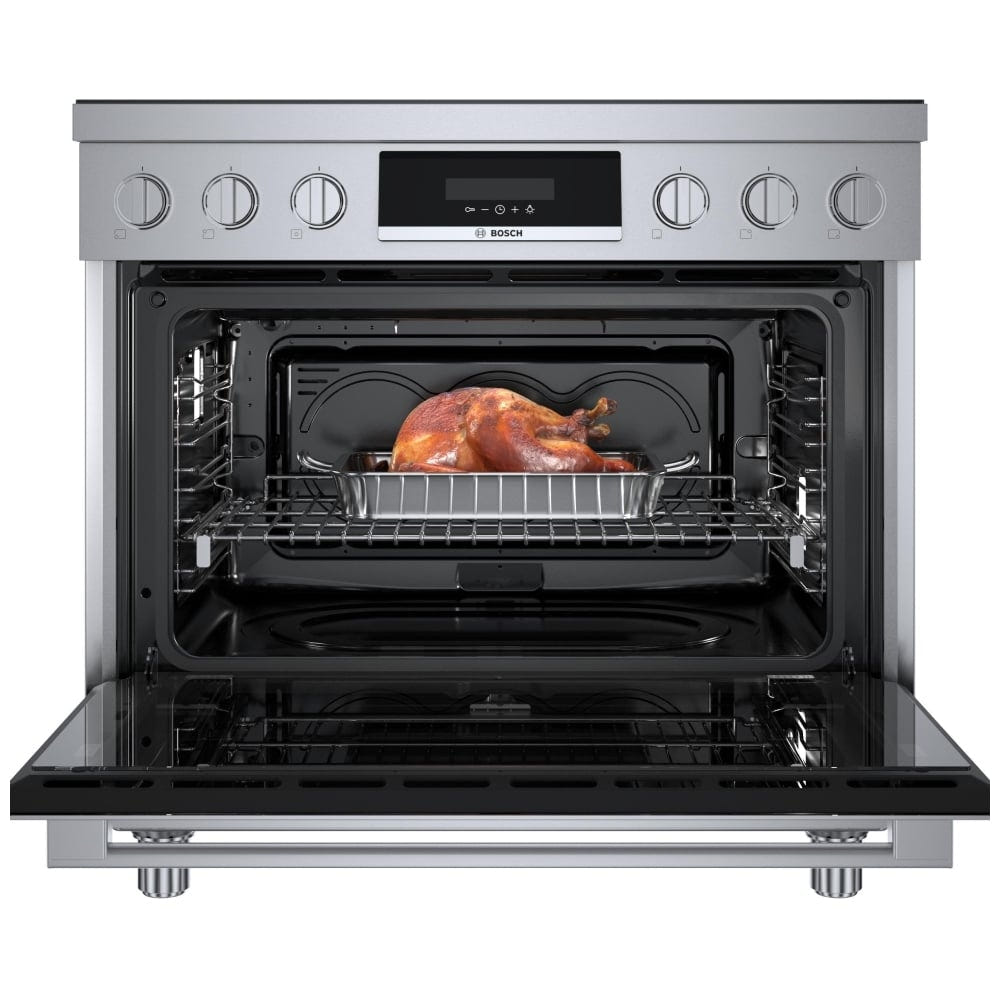 800 Series, Induction Freestanding Ranges, Stainless Steel HIS8655C