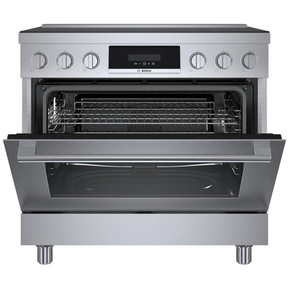 800 Series, Induction Freestanding Ranges, Stainless Steel HIS8655C