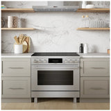 Bosch 800 Series HIS8655C Induction Range, 3.7 cu. ft. Capacity, 36 inch Exterior Width, True Convection, 5 Burners, Manual Clean, 5,500 W Highest Element, Stainless Steel colour
