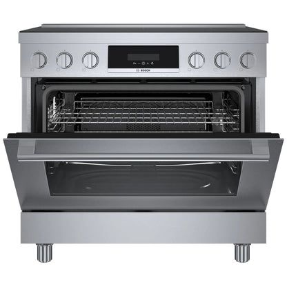 800 Series, Induction Freestanding Ranges, Stainless Steel HIS8655C