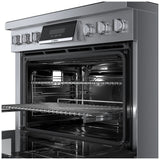 Bosch 800 Series HIS8655C Induction Range, 3.7 cu. ft. Capacity, 36 inch Exterior Width, True Convection, 5 Burners, Manual Clean, 5,500 W Highest Element, Stainless Steel colour