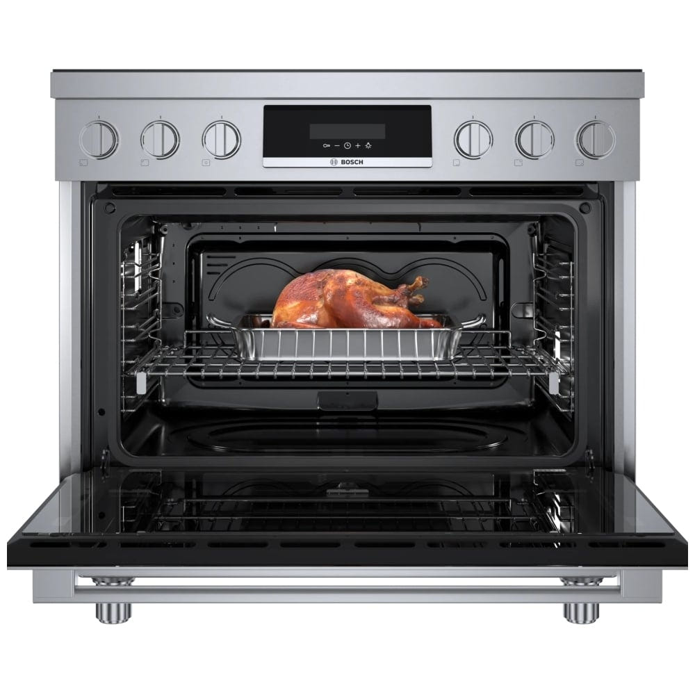 800 Series, Induction Freestanding Ranges, Stainless Steel HIS8655C