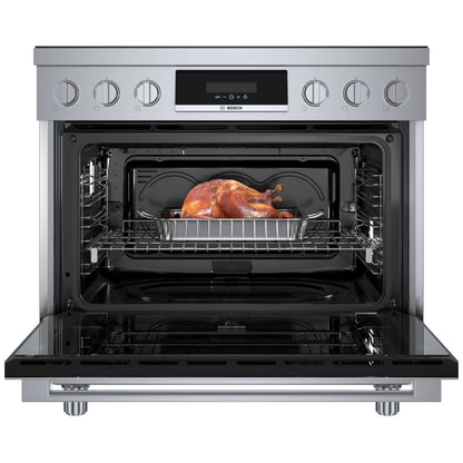 800 Series, Induction Freestanding Ranges, Stainless Steel HIS8655C